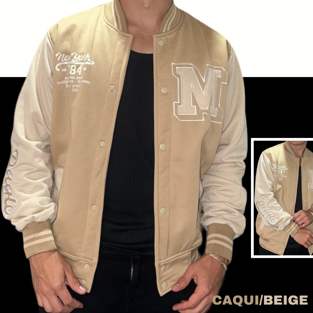 Chaqueta Beisbolera Hombre