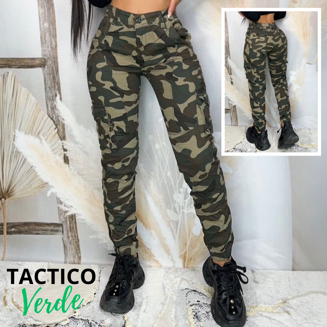 Jogger camuflado para dama